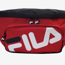 Fila Linear Logo Hip Color - Miesten Muut Pussit - TummanPunainen | FI-51506